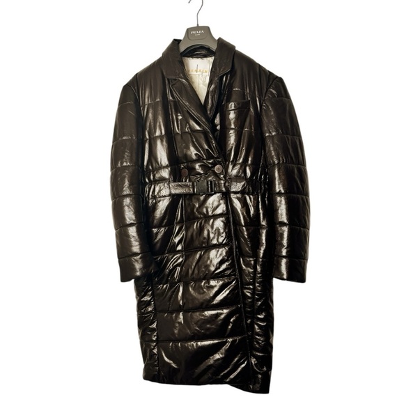 REMAIN BIRGER CHRISTENSEN Gia double-breasted quilted leather coat - Picture 5 of 12